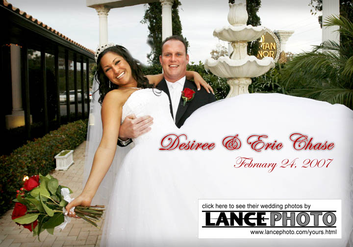 Desiree & Eric Chase Wedding by LANCEPHOTO.COM