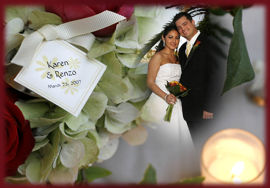 See Their Wedding Photos